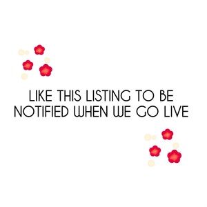 Like the listing to be notified!! ❤️